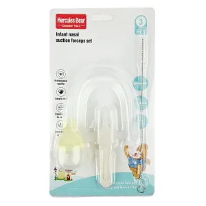 Hercules Bear Infant Nasal Suction Forceps Set 3 pcs